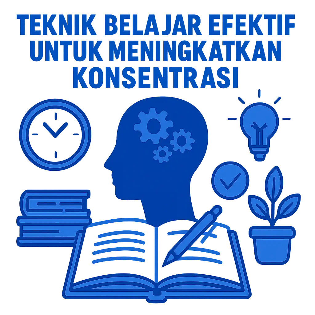 Teknik Belajar Efektif untuk Meningkatkan Konsentrasi