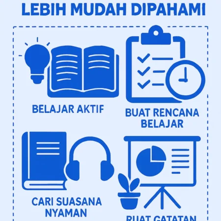 Tips Belajar Efektif agar Materi Lebih Mudah Dipahami